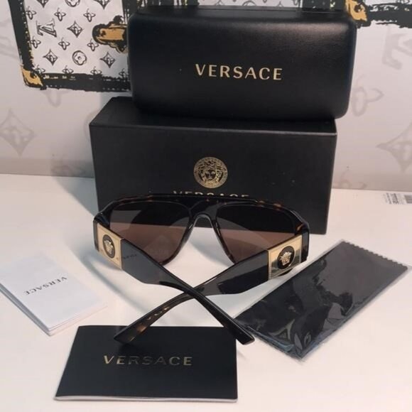 NEW AUTHENTIC Versace Tortoise Shell Sunglasses VE4436U - Picture 5 of 15